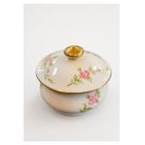 MZ Austria Floral Porcelain Lidded Box
