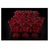 Ruby Argus Fostoria Glass for Henry Ford Museum