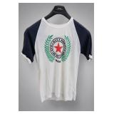Red China Border Graphic Raglan T-Shirt