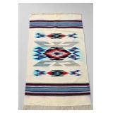 Southwestern-Style Geometric Woven Rug