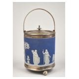 Wedgwood Jasperware Biscuit Jar Container