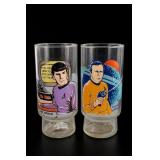 1976 Dr Pepper Star Trek Glasses