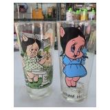 Petunia Pig and Cartoon Pig Tumblers