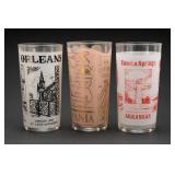 Set of 3 Souvenir Tumblers: New Eureka Springs