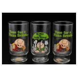 Ziggy Tom Wilson Glass Set of 3