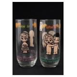 Pair of Kim Casali Love Is... Tumblers