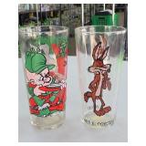 Pair of Bugs Bunny and Wile E. Coyote Tumblers