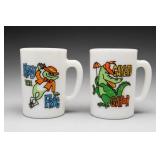 Frog and Gator Novelty Mugs