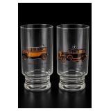 Plymouth and Dodge Eight Glass Tumblers