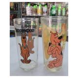 Pair of Scooby-Doo Glass Tumblers
