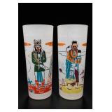 Knox Oil Company Knox Oil Famous Tumblers Pair