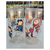 Peanuts Lucy & Charlie Brown Glasses, Pair