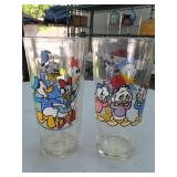 1978 Pepsi Disney Donald & Daisy Tumblers