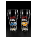 Coca-Cola Della Deluxe & Hank Hotrod Glasses