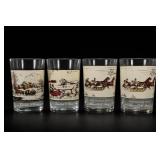 Currier & Ives Winter Scene Tumblers, 4