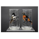 Pair of Chickadee Bird Tumblers
