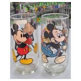 Pepsi-Cola Pair Pepsi Mickey Mouse Tumblers
