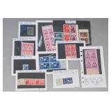 Mixed U.S., Romanian & French Stamp Lot