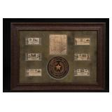 Six Republic of Texas Facsimile Notes, 1837 & Seal