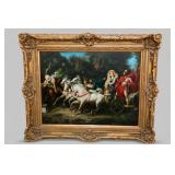 in Gilt-Colored Frame