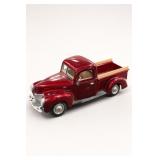 Red Ford Pickup Truck Scale Model