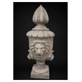Lion-Head Architectural Pedestal/Finial
