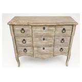 Painted Wood Nine-Drawer Provincial Style