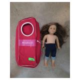 18-Inch Fashion Doll with American Girl Case