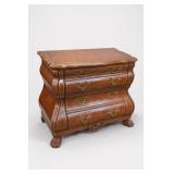 Maitland Smith Bombe Chest of Drawers, 4 Drawers