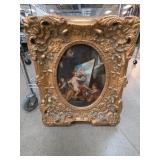 s like Carle Van Loo or Oval Allegory Gilt Frame