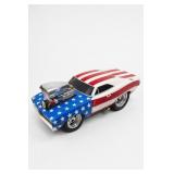 Muscle Machines Patriotic Hot-Rod Model Car