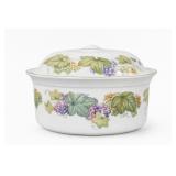 Royal Worcester Vine Harvest 1978 Covered w/ Lid