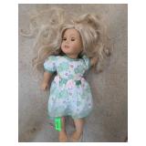 American Girl Doll in Floral Dress