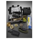 Mixed Tactical Gear Lot w/ Walther 1775 Medallion