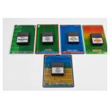 Lot of 5 GCE Vectrex Cartridges: Pole Position+