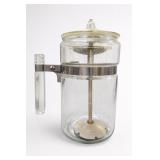 Pyrex Glass Stovetop Coffee Percolator with Lid