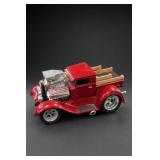 Red Hot-Rod Pickup Truck Model