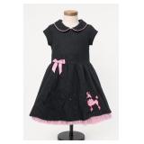 American Girl Pretty Poodle Dress Size 7