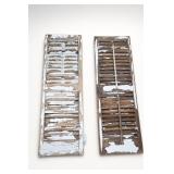Pair of Wooden Louvered Window Shutters
