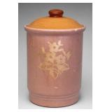 Harker Pottery Co Harker Cameoware Covered Jar