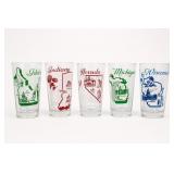 Five State-Themed Song Tumblers