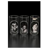 Three Circa 1979 Film-Themed Tumblers