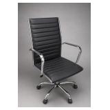 Crosby St. Black Adjustable Office Chair