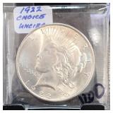 United States Mint 1922 United States Peace Dollar