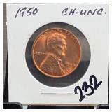 United States Mint 1950 Lincoln Wheat 2x2 Holder