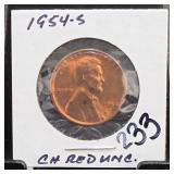 United States Mint 1954-S Lincoln Wheat Cent