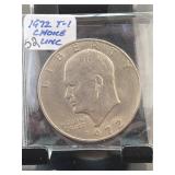 1972 Type 1 Eisenhower Dollar Choice Unc