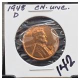 United States Mint 1948 United States Wheat Cent