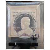 2000 Liberia $20 Proof Coin Eisenhower