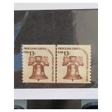 United States Postal Service 1975 Joint-Line Pair